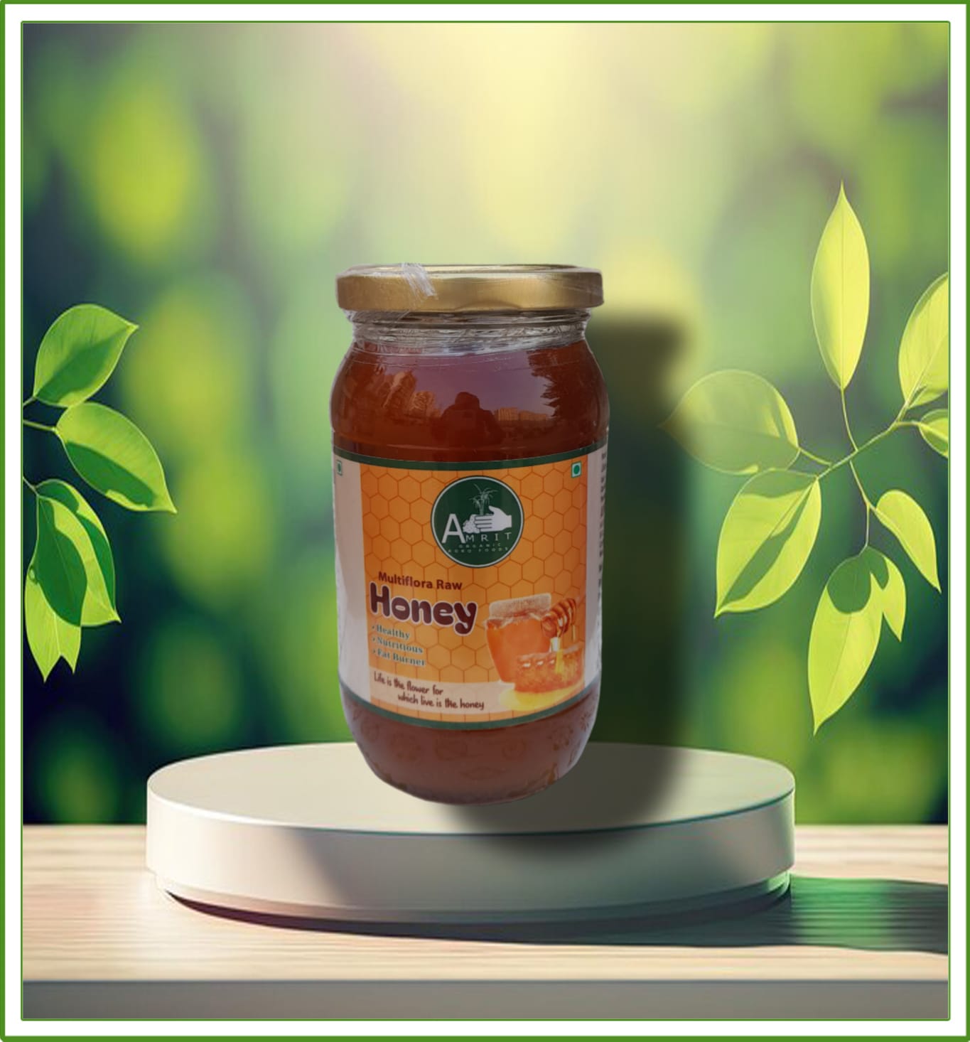 Organic Multifloral Raw Honey